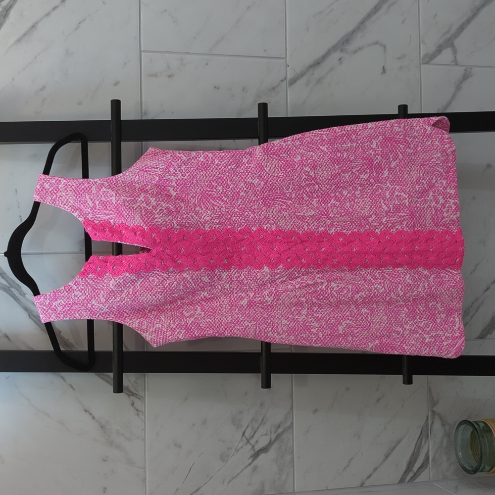 Lilly Pulitzer for Target Pink Mini Dress with Hot Pink Trim